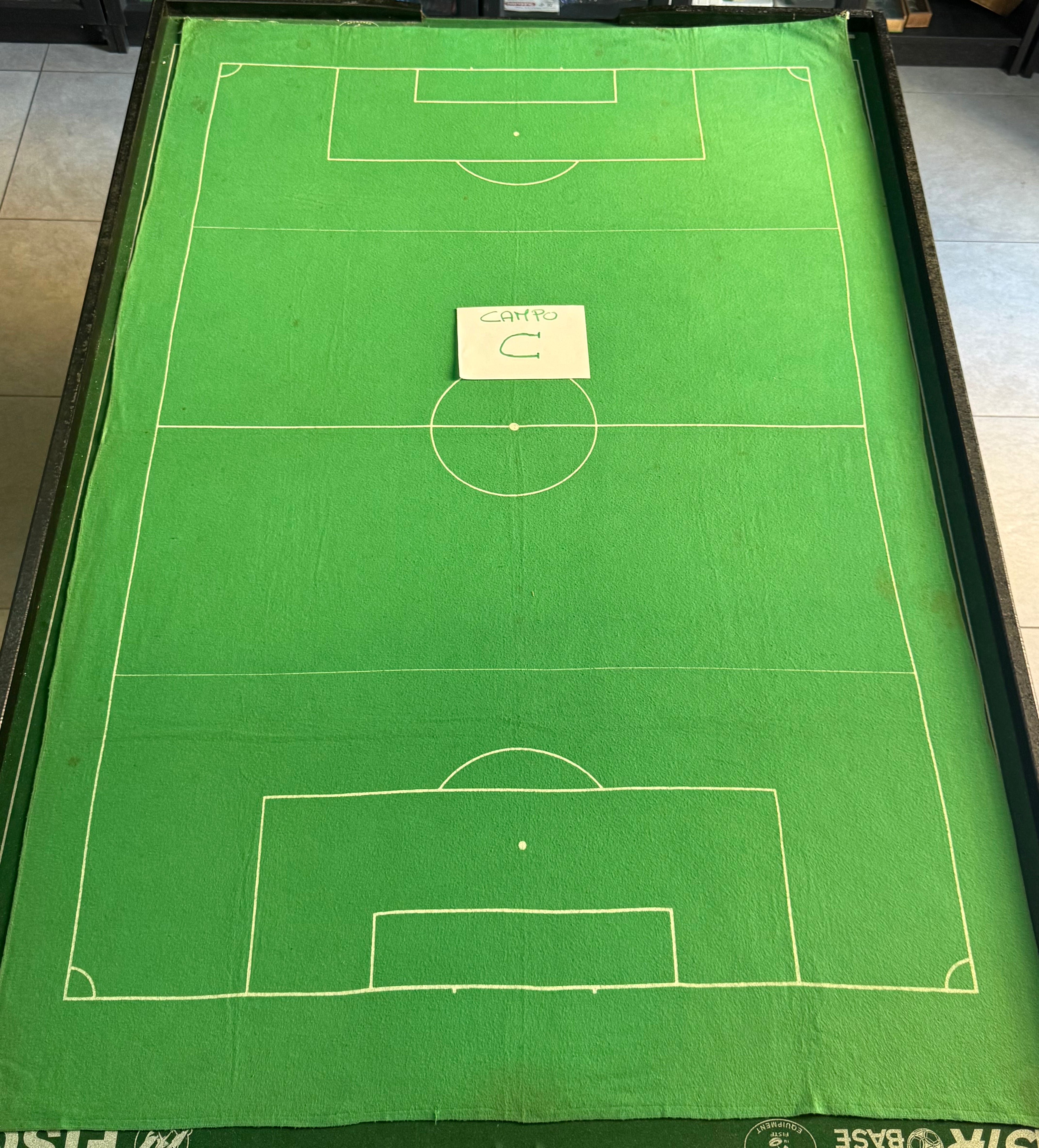 Subbuteo campo in cotone anni'70 - C
