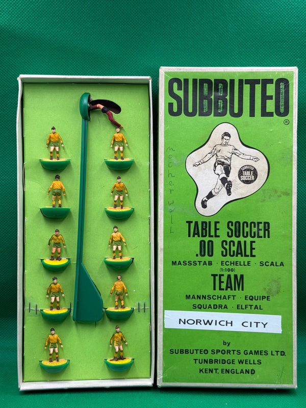 Subbuteo squadra Hw Norwich City ref 028