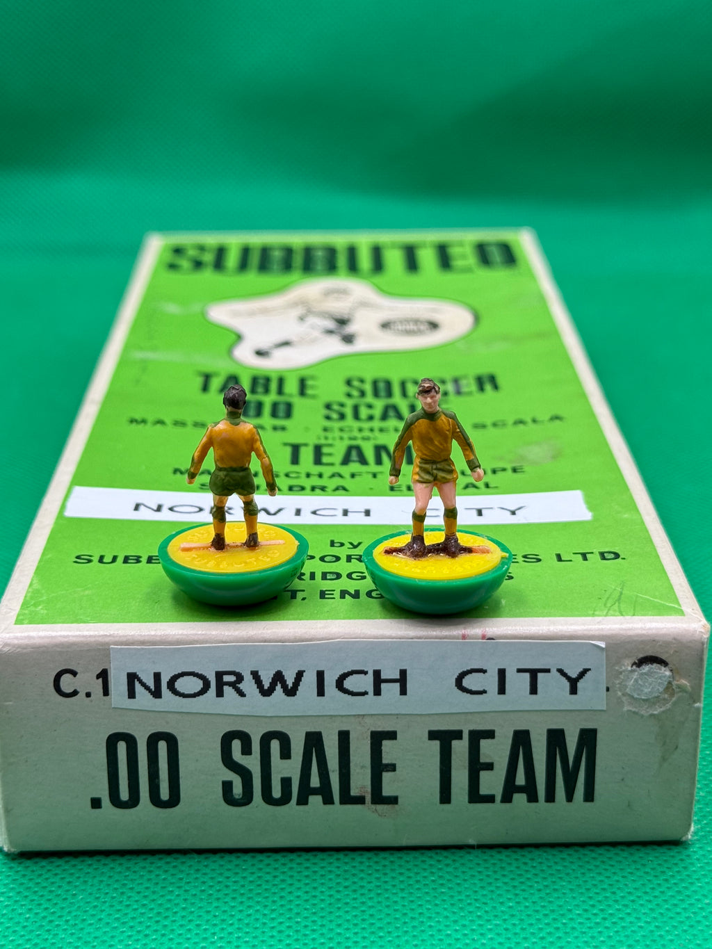 Subbuteo squadra Hw Norwich City ref 028