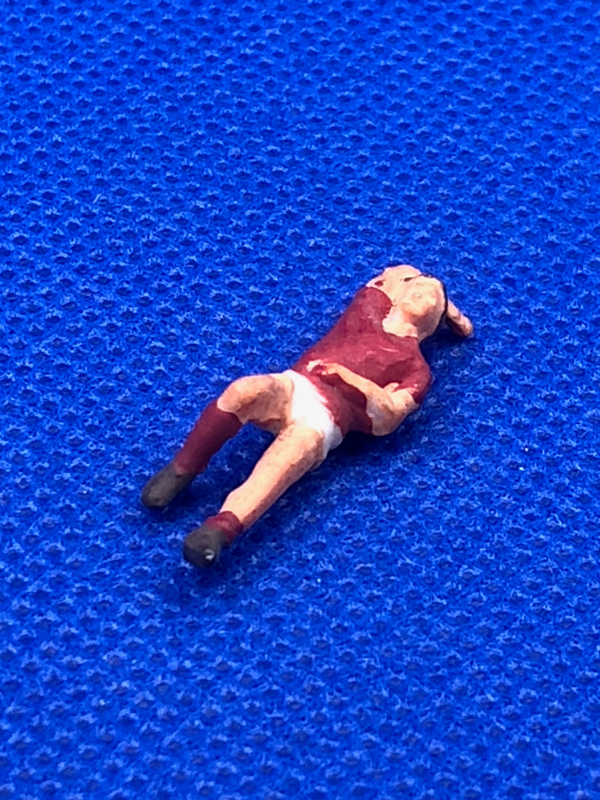 Subbuteo personaggio stadio Giocatore Infortunato