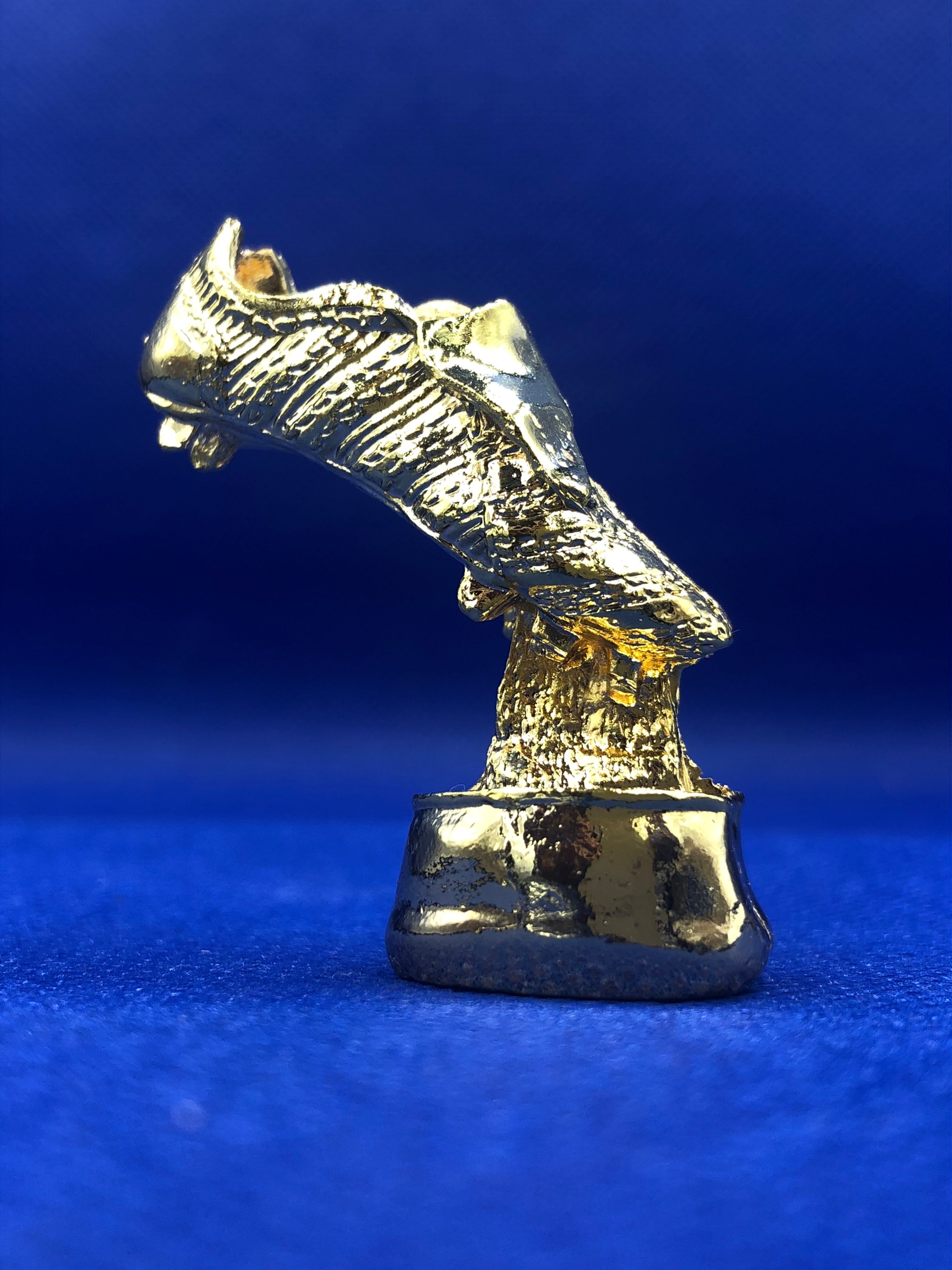 Subbuteo trofeo Scarpa d'Oro 4cm in metallo