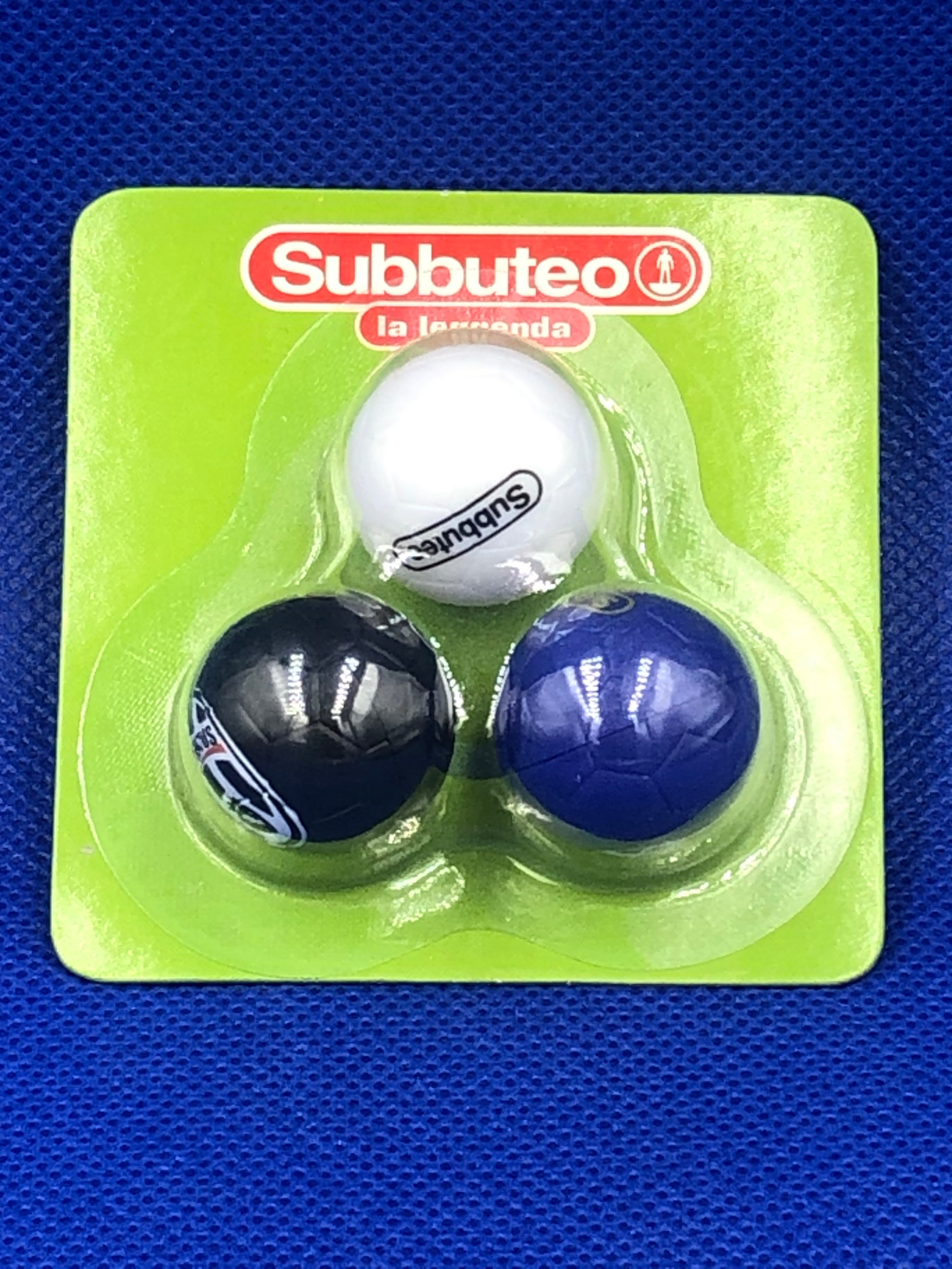 Subbuteo blister 3 Palloni Juventus serie 'La Leggenda'