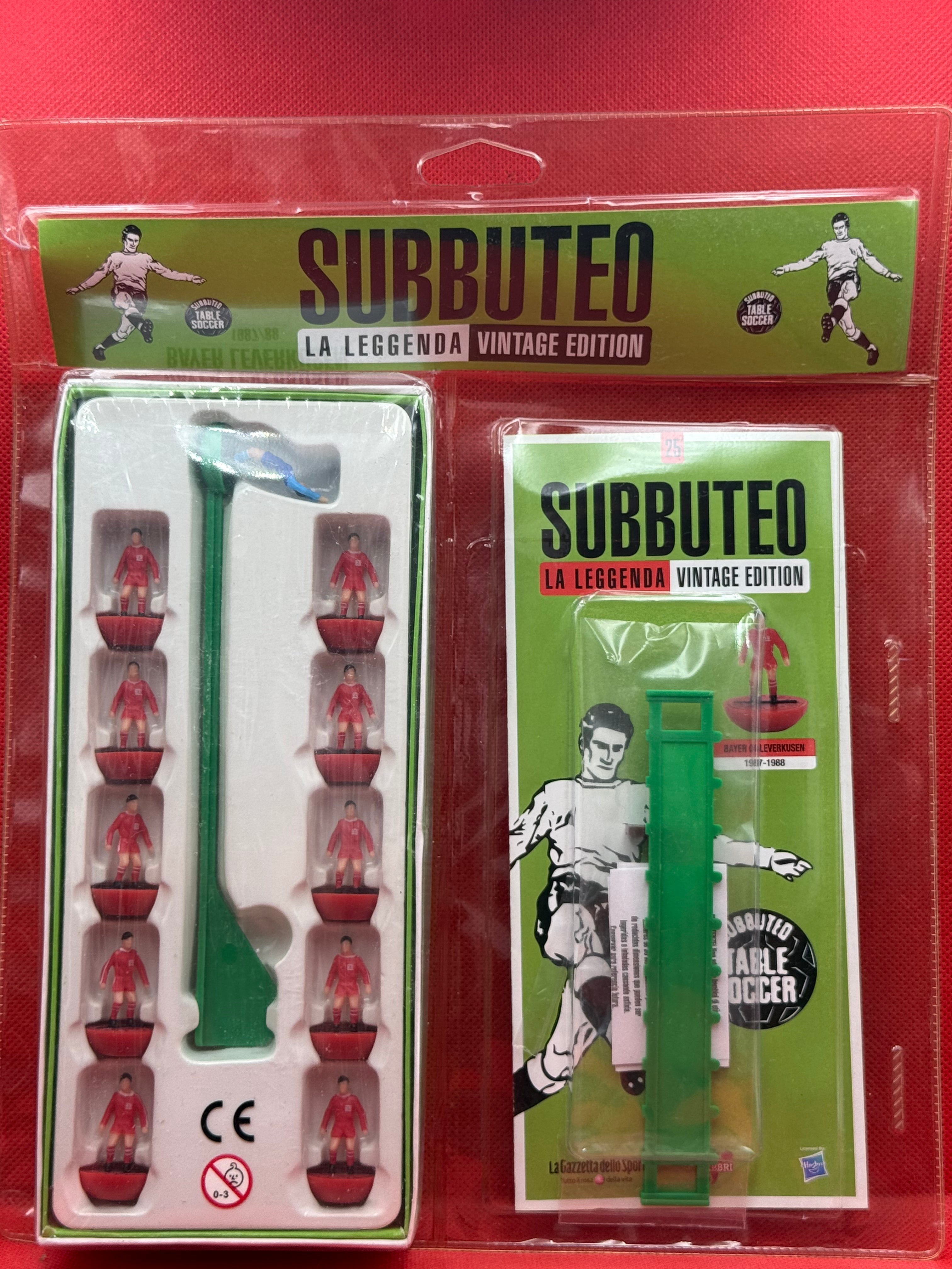 Subbuteo squadra hw vintage leggenda Bayer Leverkusen 1987/1988 - Sigillata