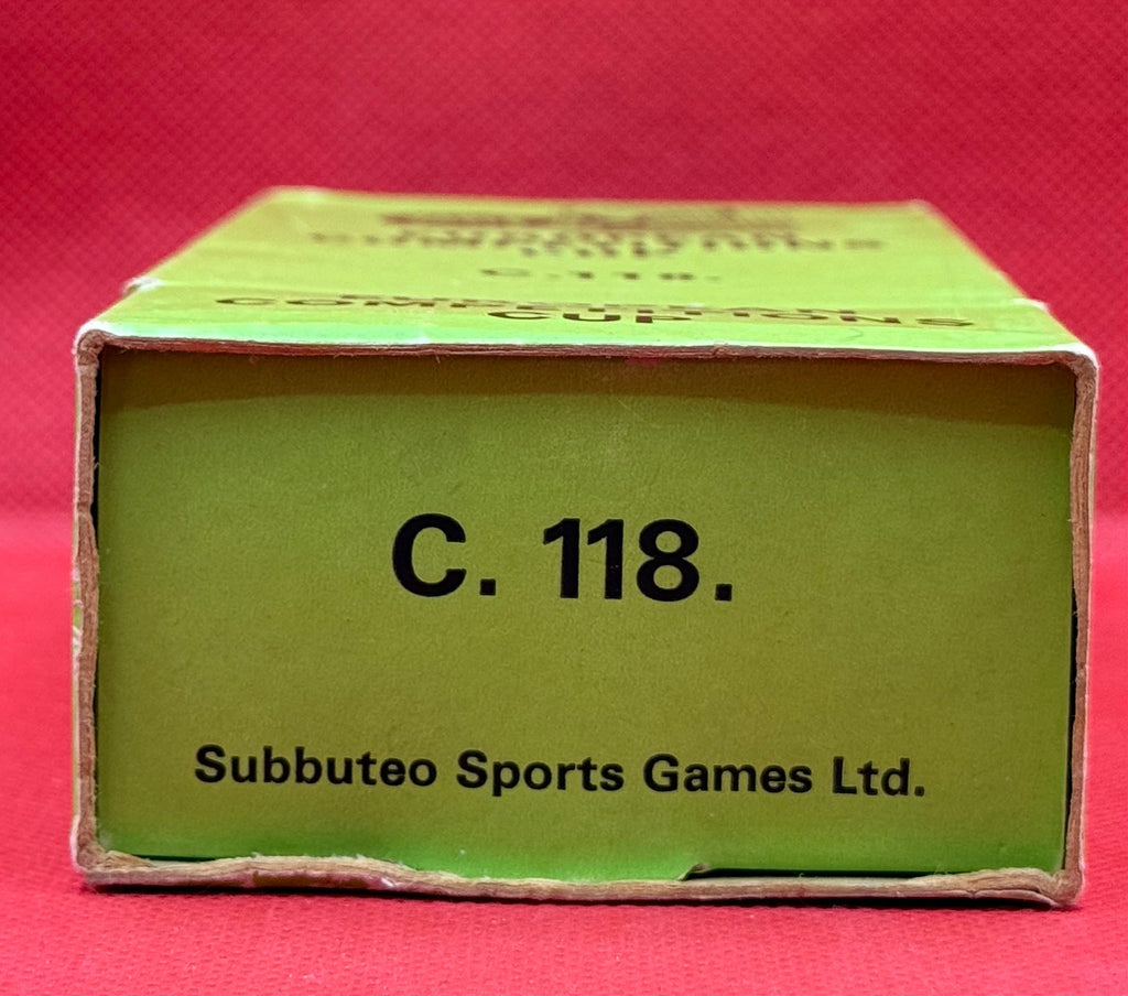 Subbuteo trofeo European Competitions C118