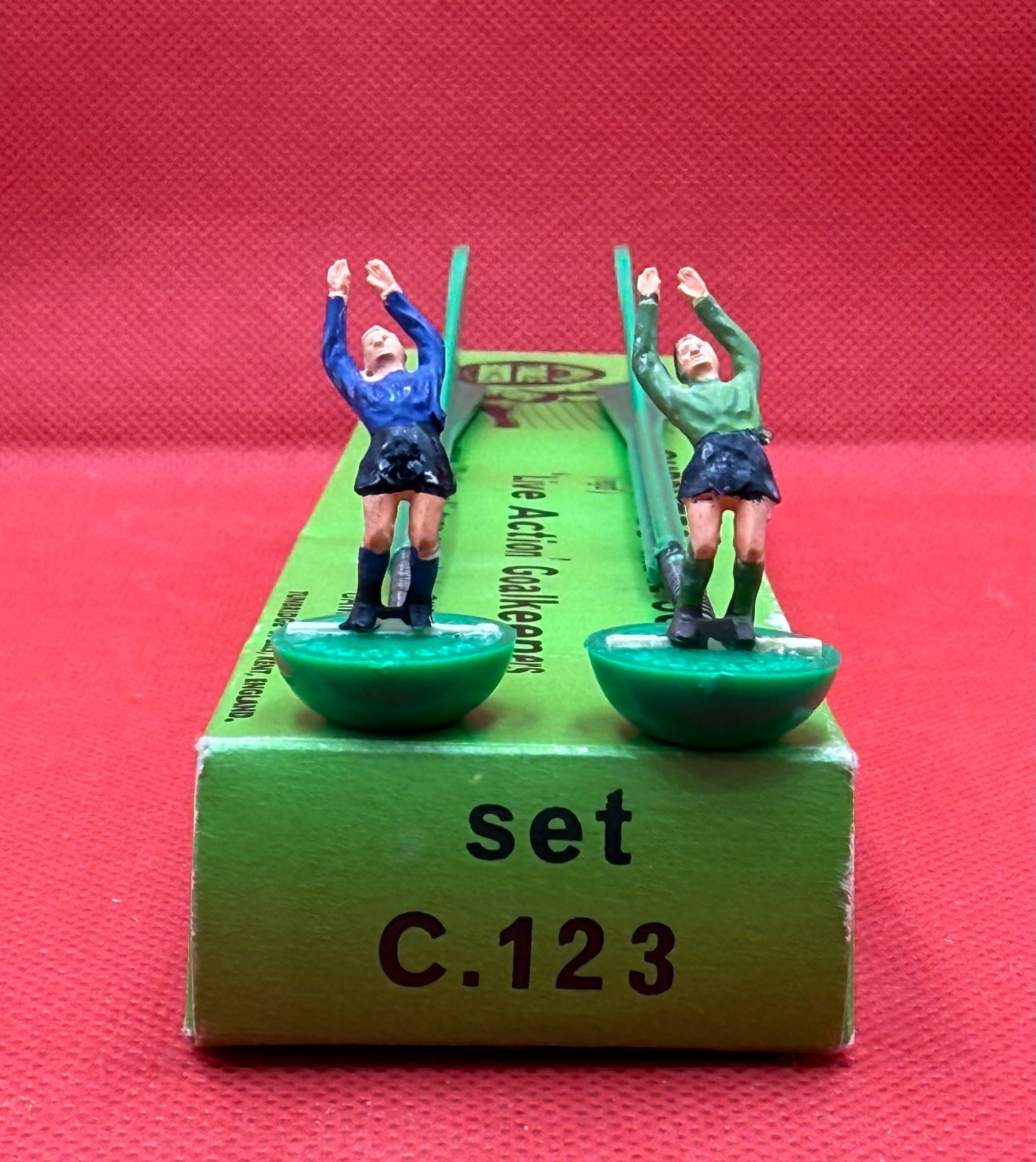 Subbuteo Live action Goalkeepers c123