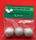 Subbuteolab blister 3 Palloni da Gara Grigio