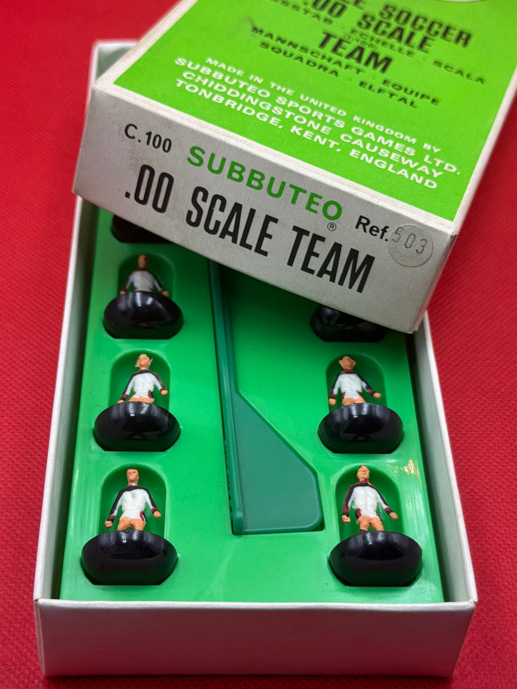 Subbuteo squadra LW Hybrid Milan 2nd ref 503