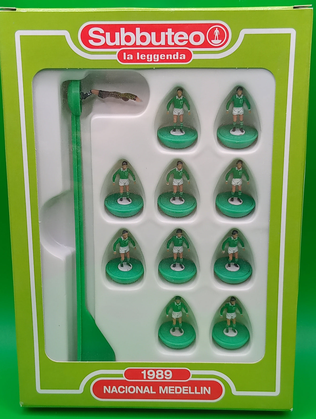 Subbuteo 'serie la leggenda lw' Nacional Medellin 1989