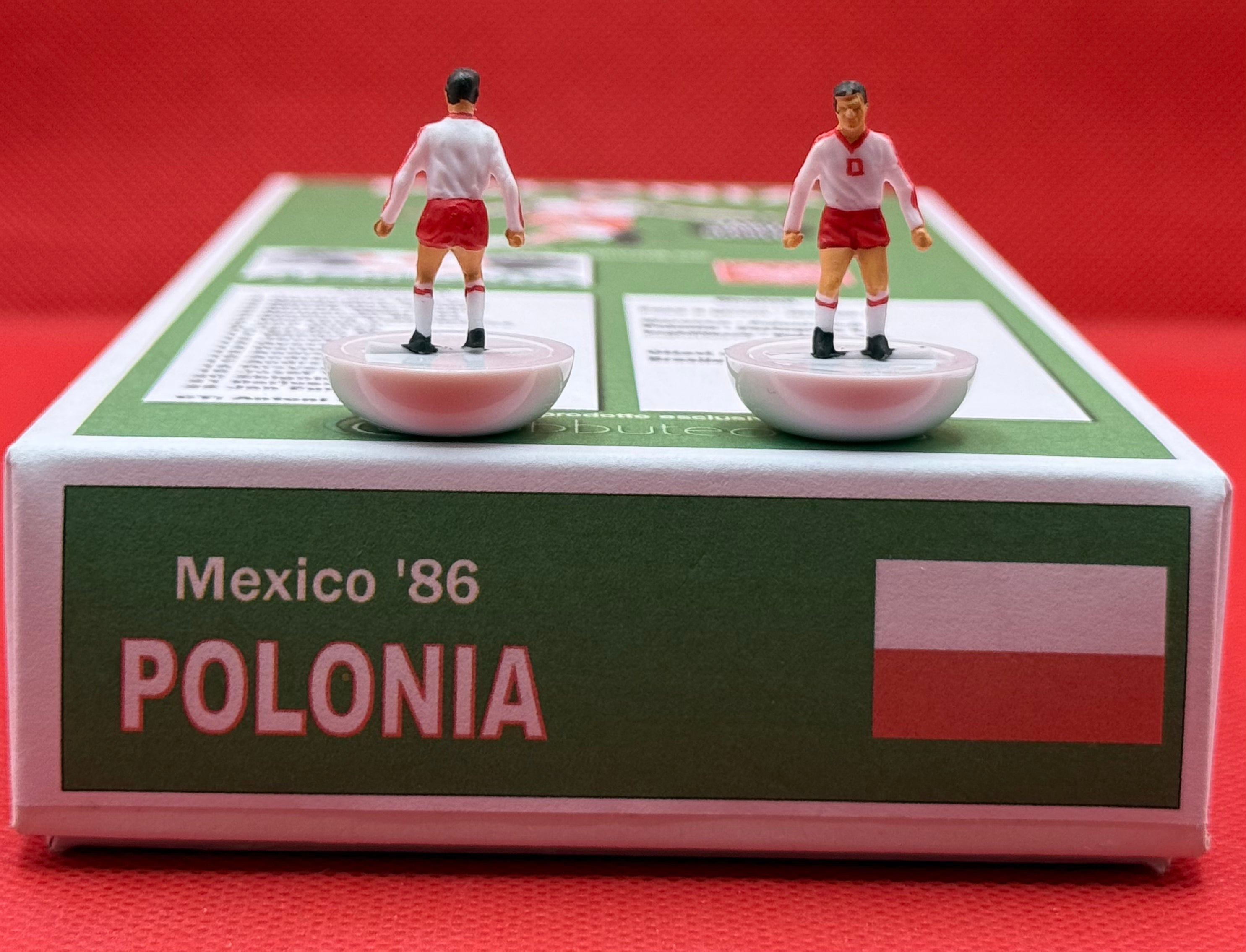Subbuteolab Collection - Squadra Hw Polonia - Messico 1986