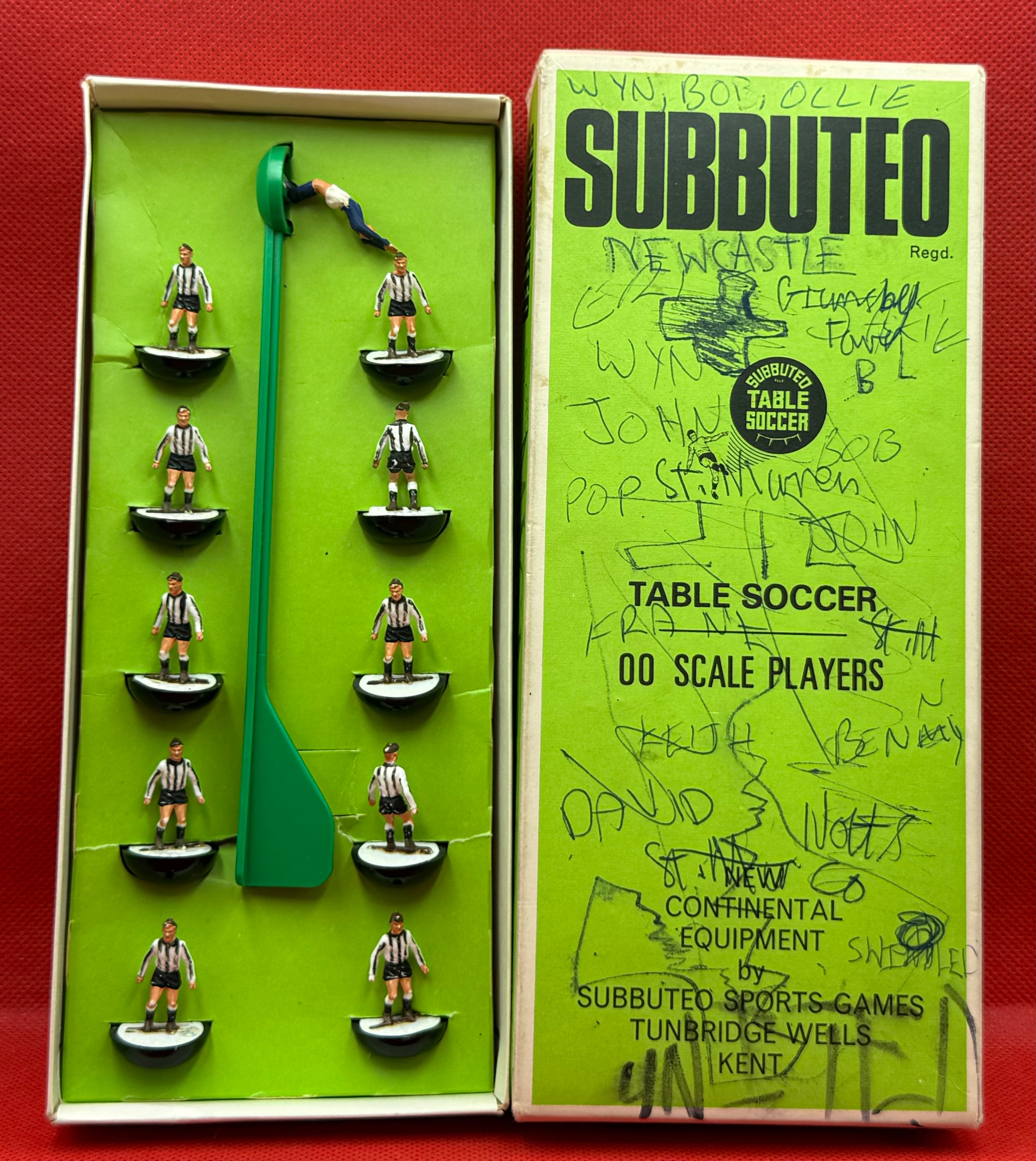 Subbuteo squadra Hw Newcastle United ref 008