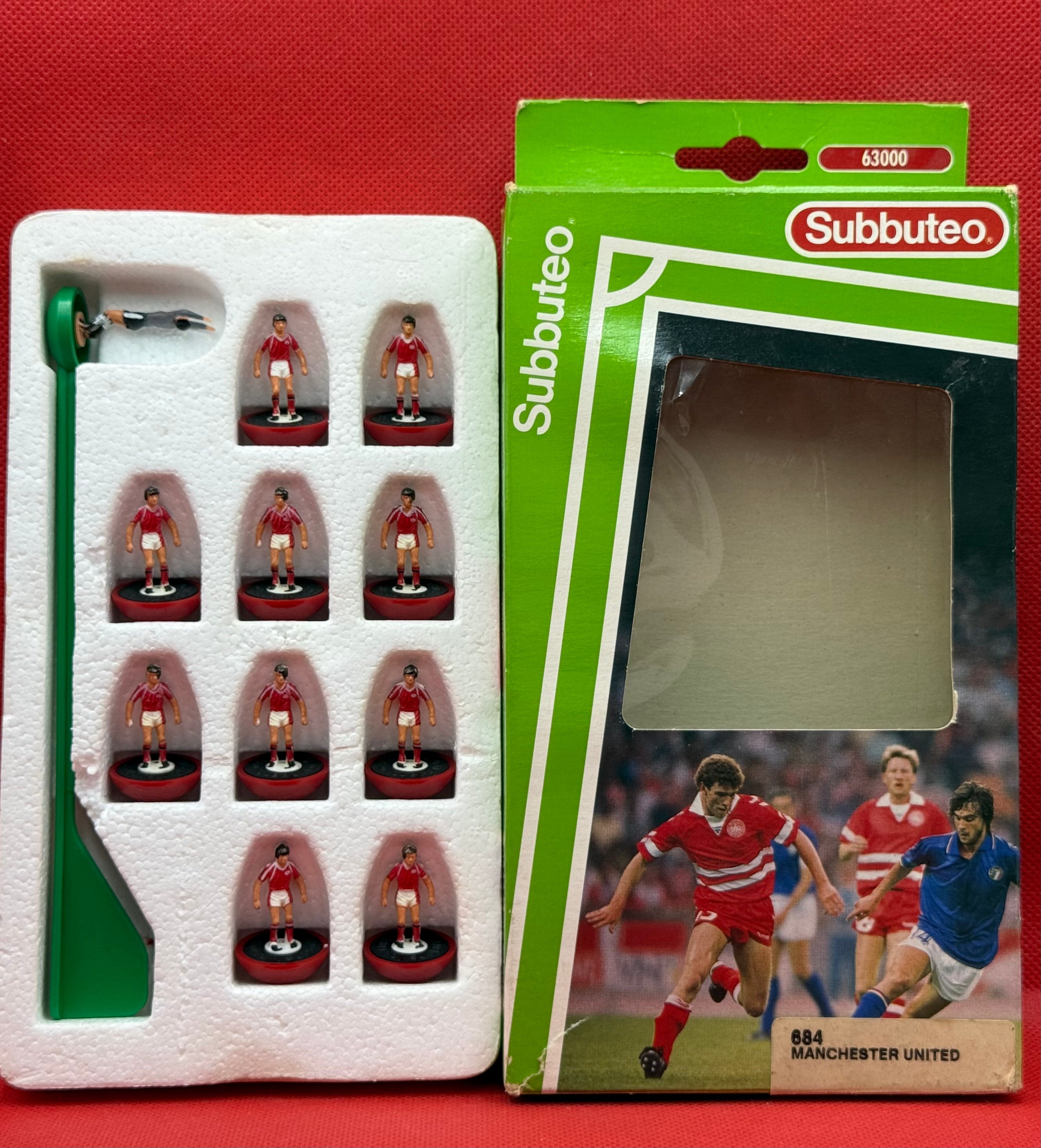 Subbuteo squadra Lw Manchester United ref 684