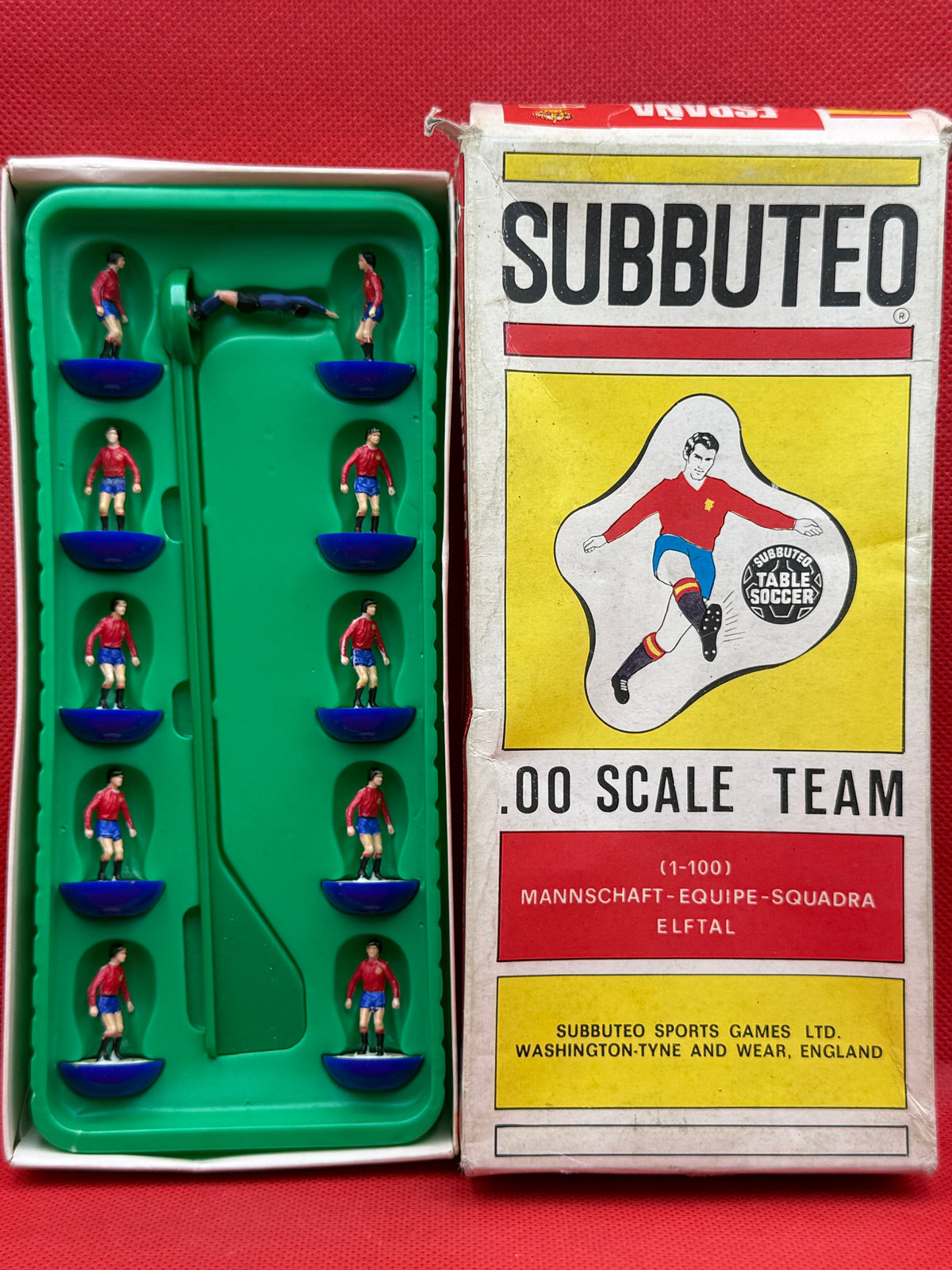 Subbuteo squadra Lw Spagna Special
