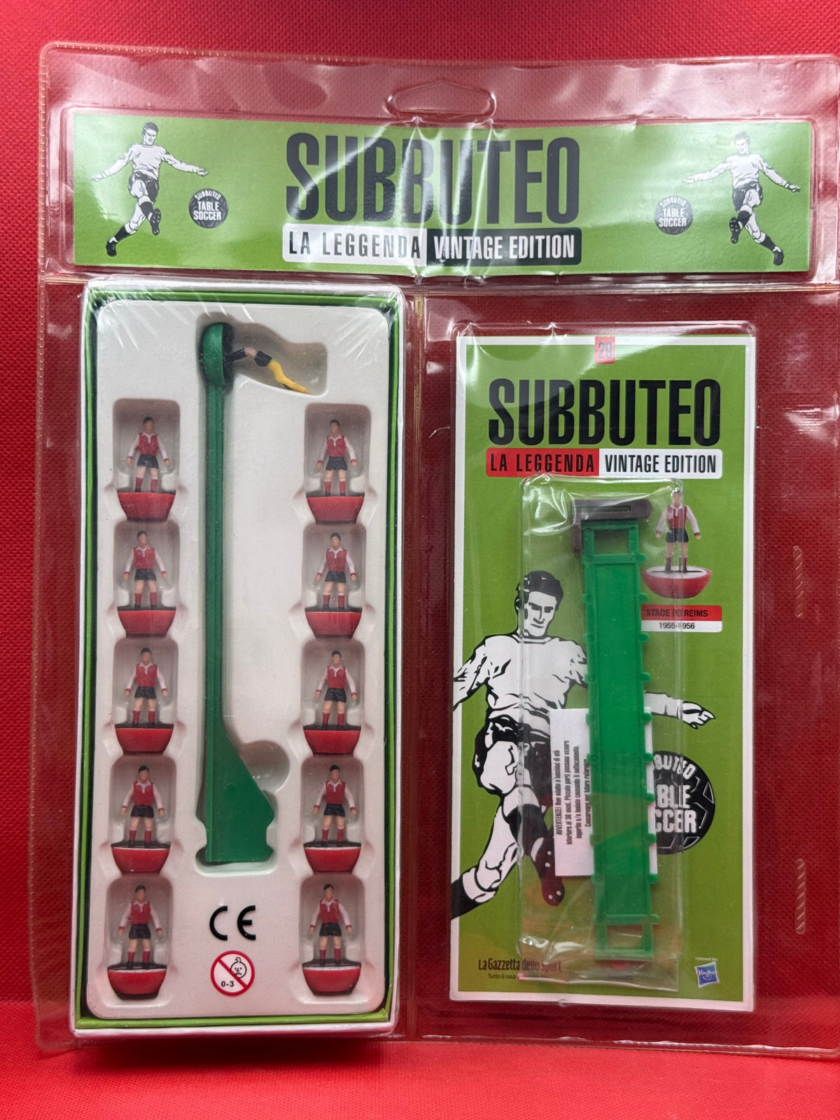 Subbuteo squadra hw vintage leggenda Stade De Reims 1955/1956 - Sigillata
