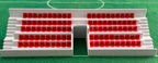SubbuteoLab Linea stadio 3D Gradinata - Seggiolini Rossi