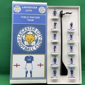 Subbuteo squadra Leicester City dipinta a mano - CDT/Calcio Tavolo Rookie