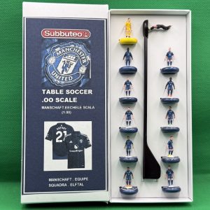 Subbuteo squadra Manchester United 2nd dipinta a mano - CDT/Calcio Tavolo Rookie