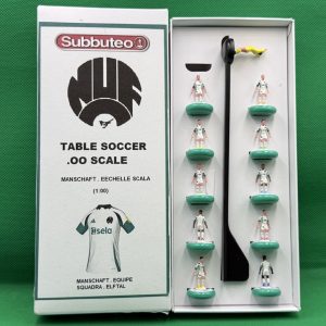 Subbuteo squadra Newcastle United 2nd dipinta a mano - CDT/Calcio Tavolo Rookie