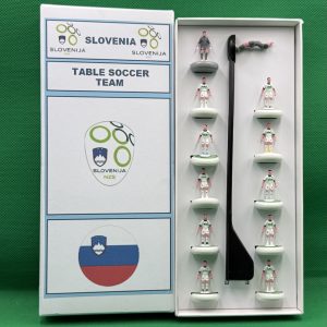 Subbuteo squadra Slovenia dipinta a mano - CDT/Calcio Tavolo Rookie
