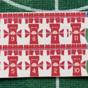 Subbuteo Foglio Decal Liverpool 1989/90