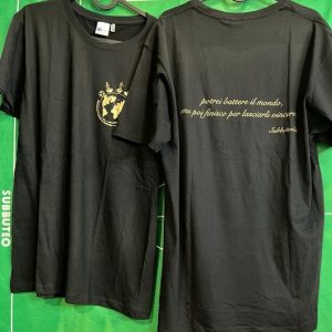 Subbuteo t-shirt nera “world” taglia L