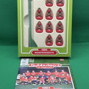 Subbuteo squadra lw leggenda Independiente 1984